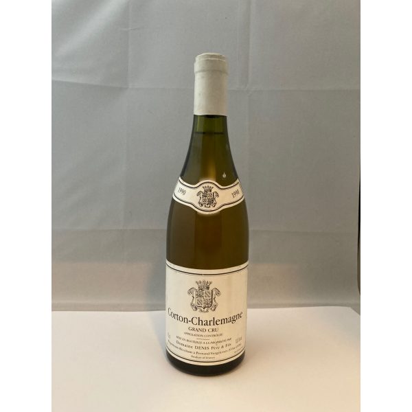 Bottle of Corton Charlemagne 1990 Domaine Denis White Wine