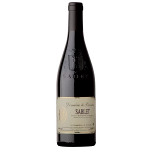 Bottle of Sablet Rouge Domaine de Boissan Red Wine