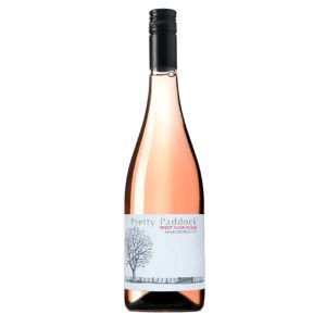 Bottle of Pretty Paddock Pinot Noir Rose Holdaway Estate Rose Wine